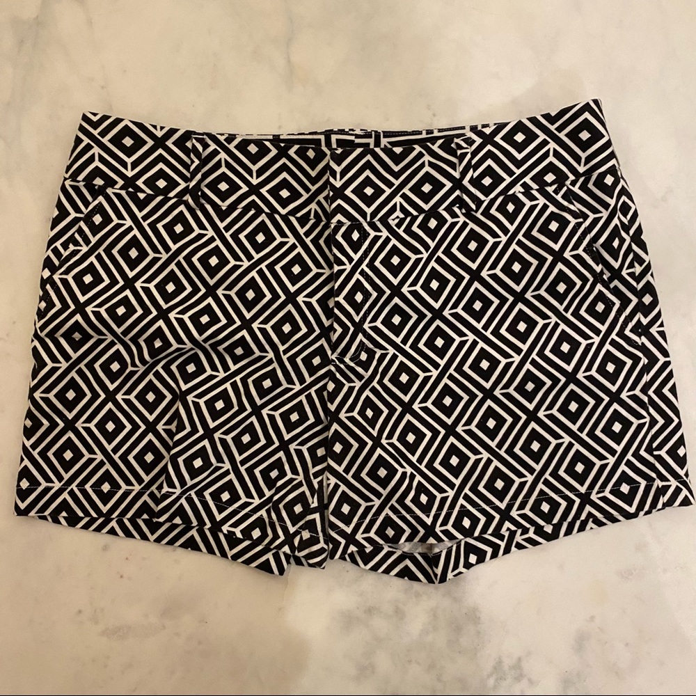 INC geometric shorts